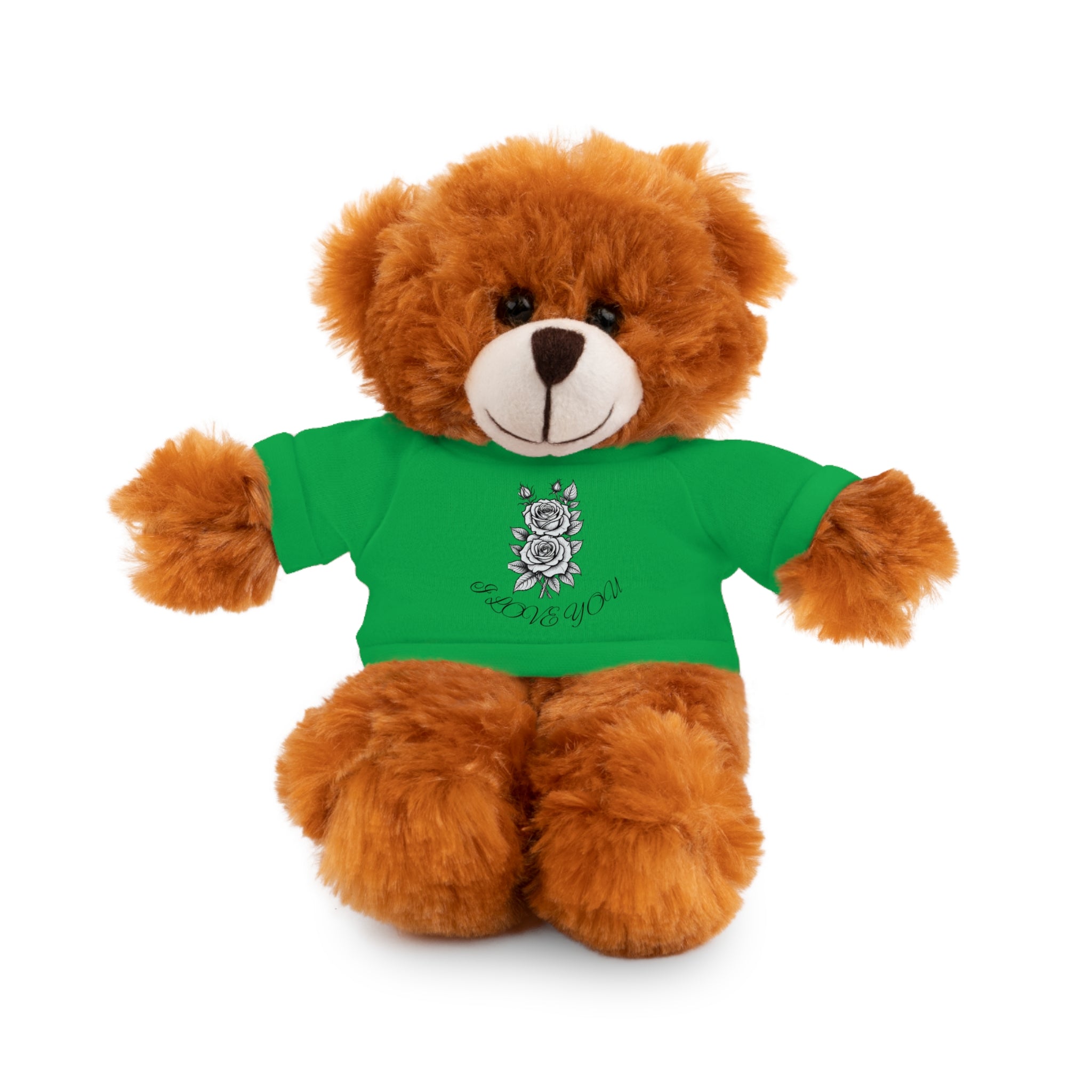 Copy of Plush Teddy Bear with 'I Love You' T‑Shirt — CUTE GIFT