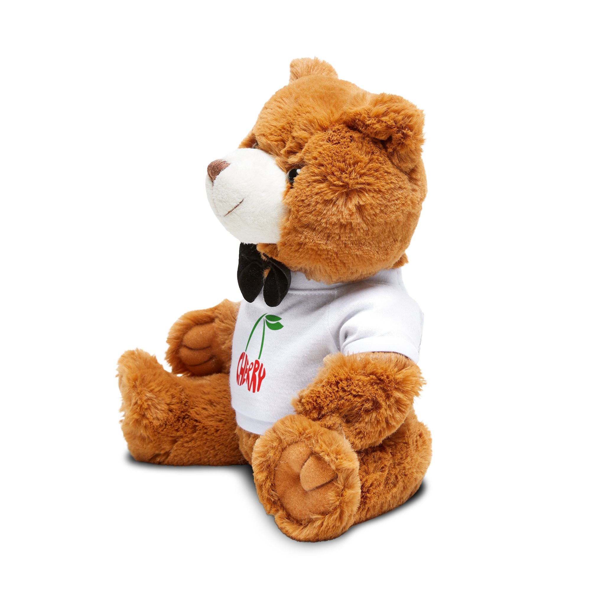 Cherry Graphic brown Teddy Bear Plush