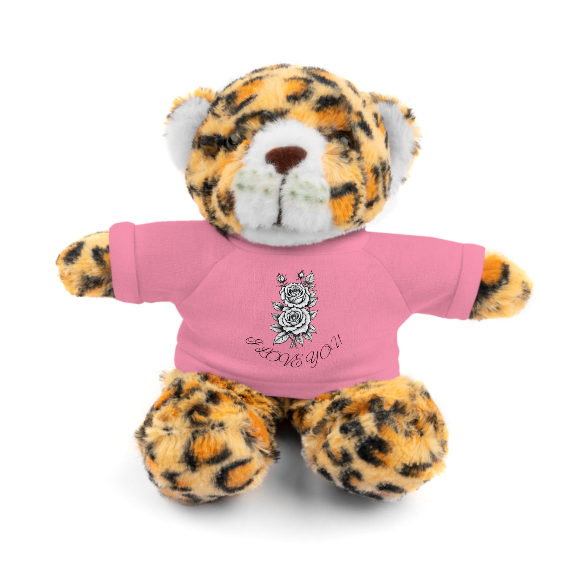 Copy of Plush Teddy Bear with 'I Love You' T‑Shirt — CUTE GIFT