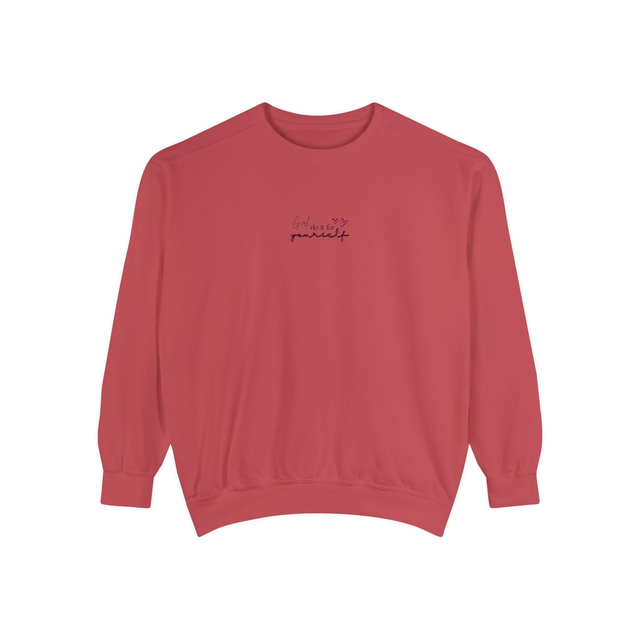 Cozy 'I'm So Proud' Embroidered Sweatshirt