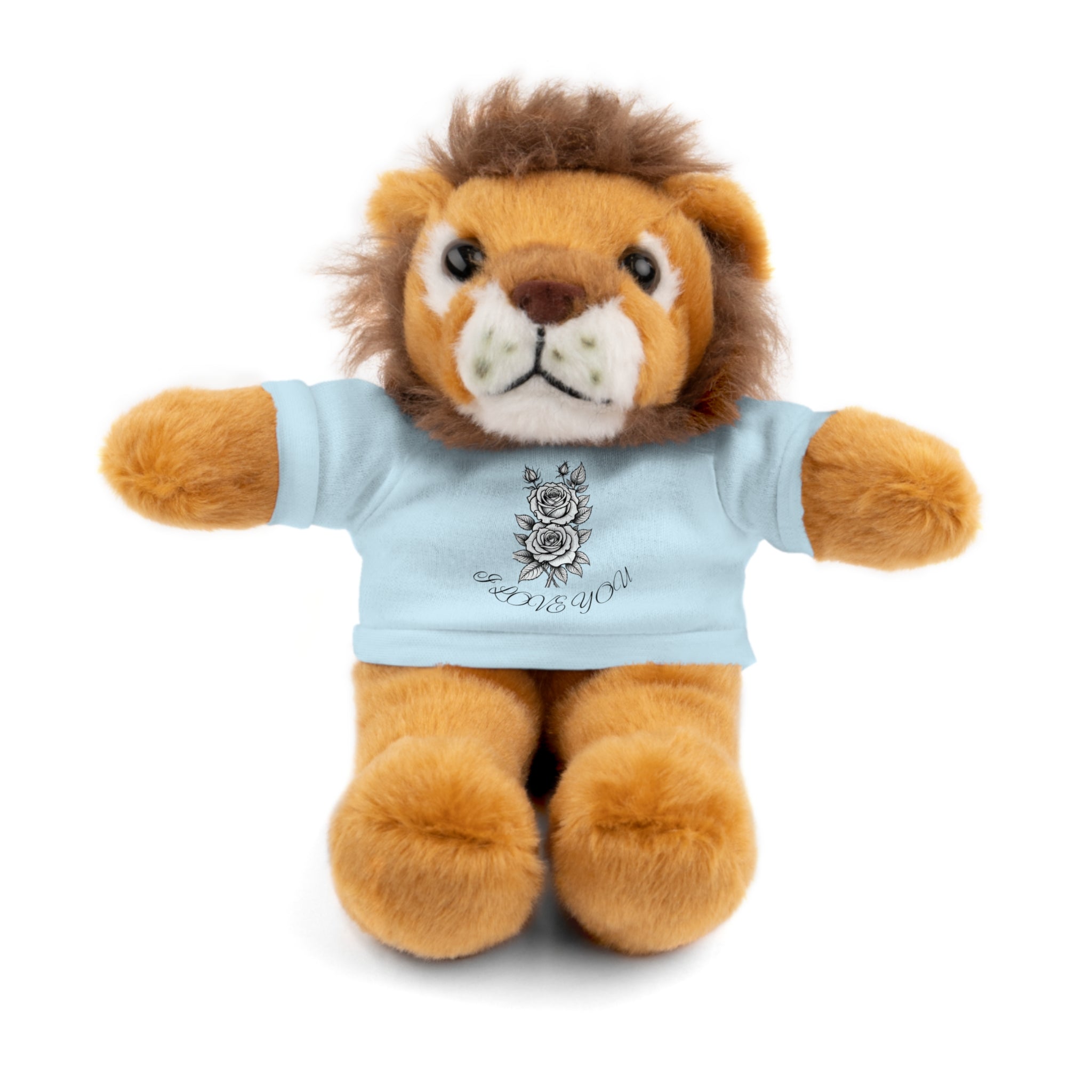 Copy of Plush Teddy Bear with 'I Love You' T‑Shirt — CUTE GIFT