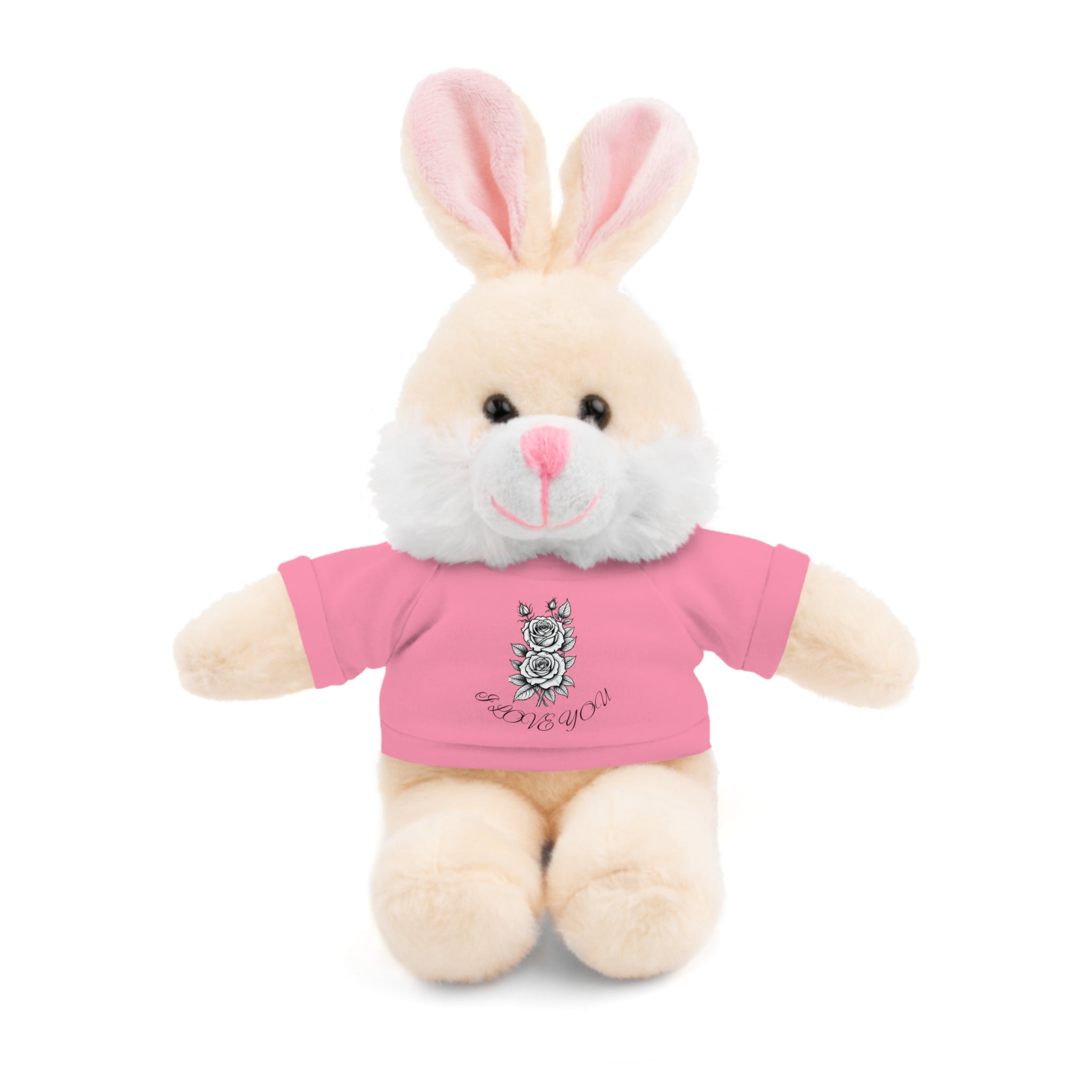 Copy of Plush Teddy Bear with 'I Love You' T‑Shirt — CUTE GIFT