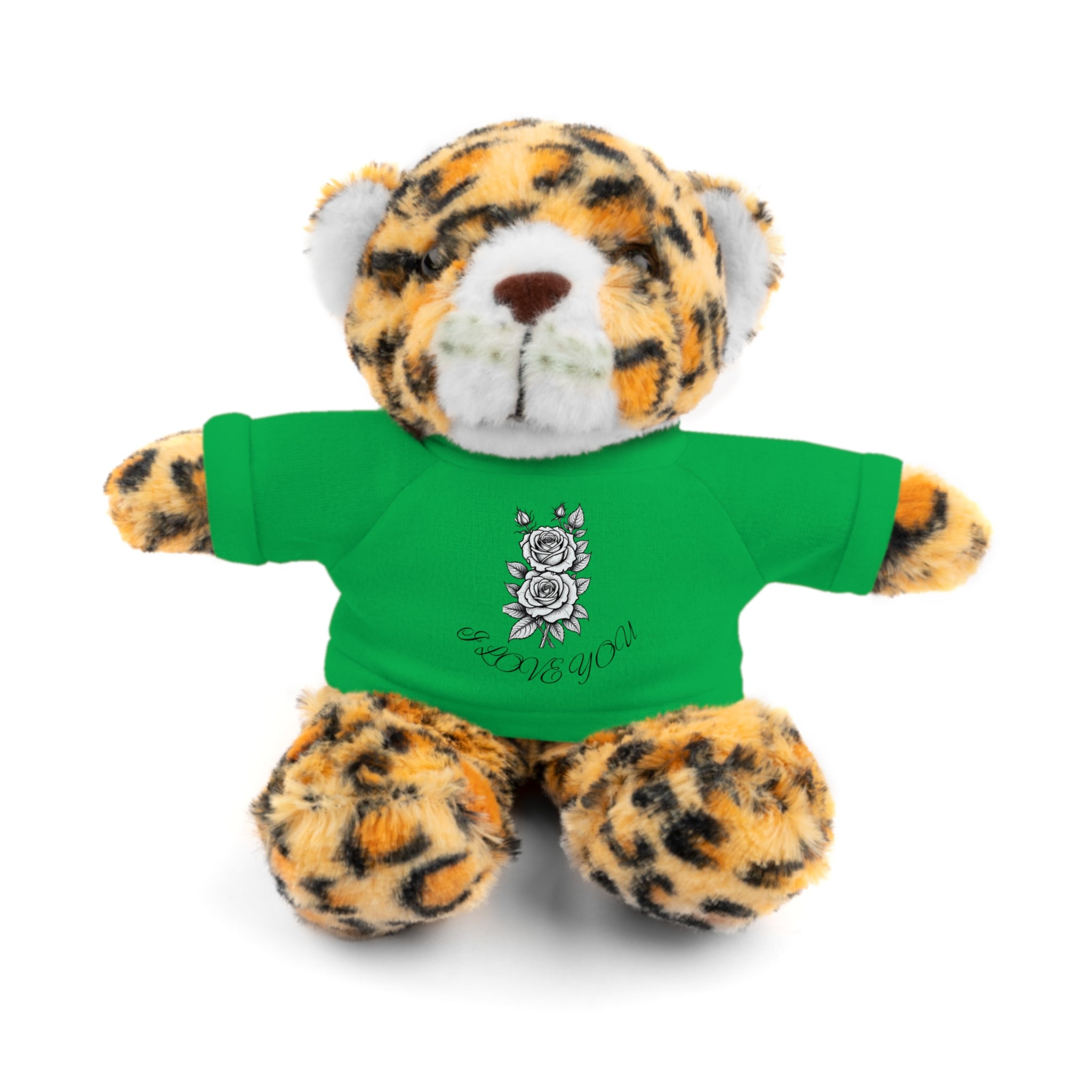 Copy of Plush Teddy Bear with 'I Love You' T‑Shirt — CUTE GIFT