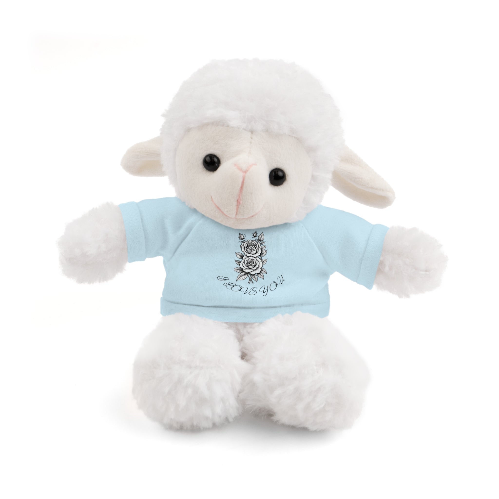 Copy of Plush Teddy Bear with 'I Love You' T‑Shirt — CUTE GIFT