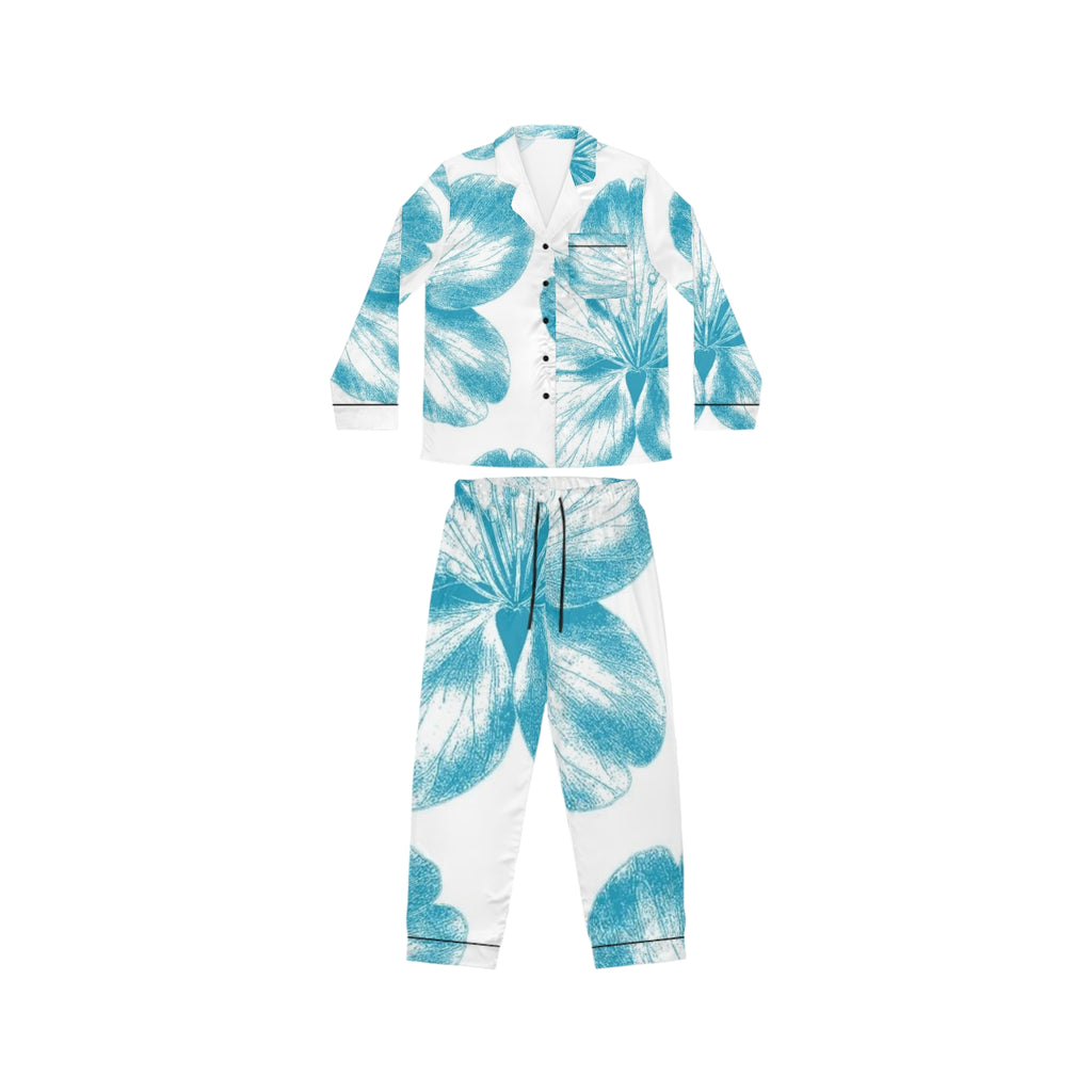 Women's Satin Pajamas (AOP)