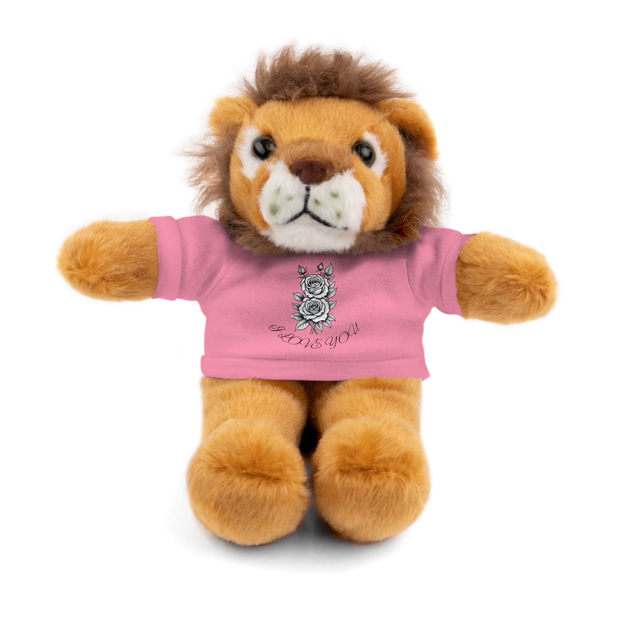 Copy of Plush Teddy Bear with 'I Love You' T‑Shirt — CUTE GIFT