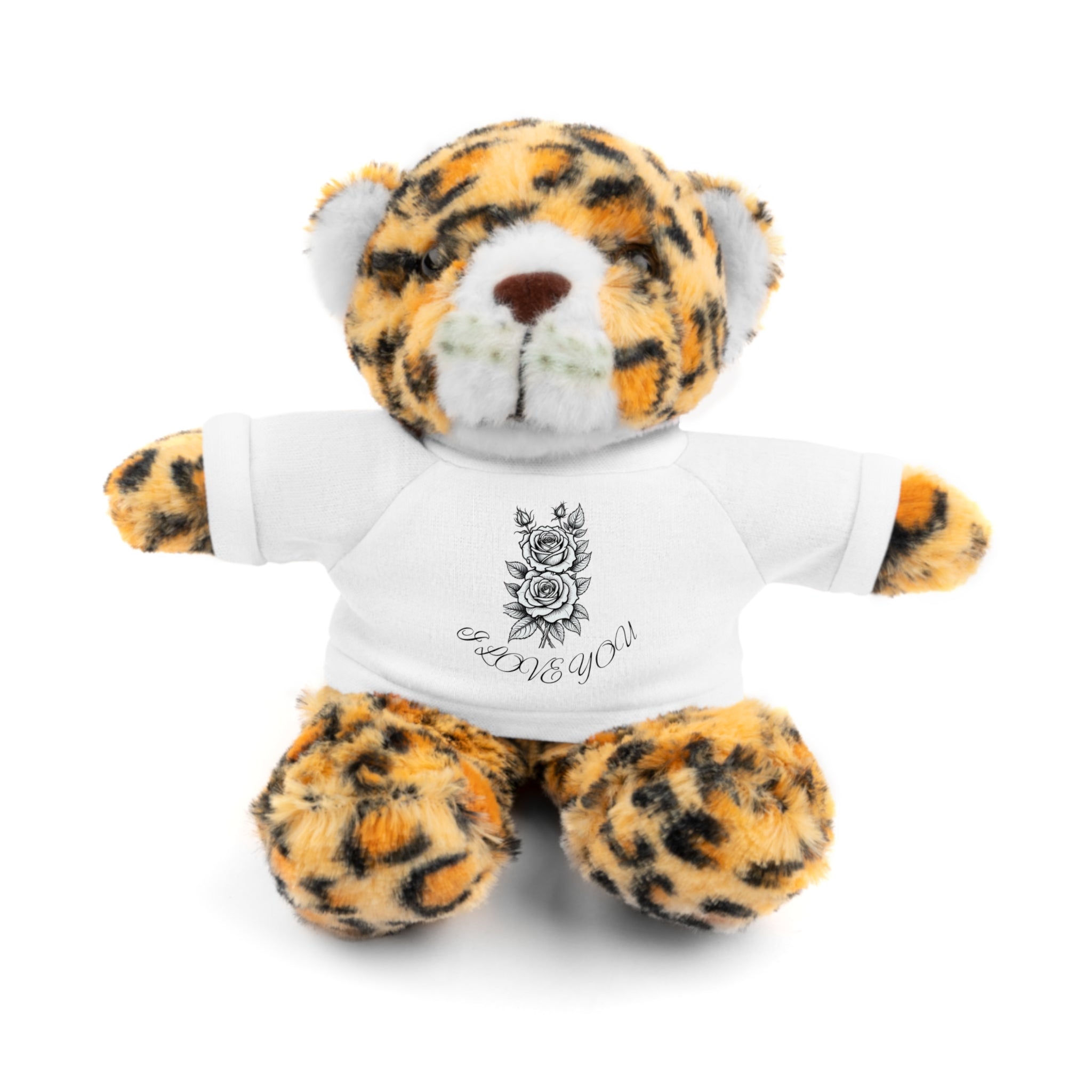 Copy of Plush Teddy Bear with 'I Love You' T‑Shirt — CUTE GIFT
