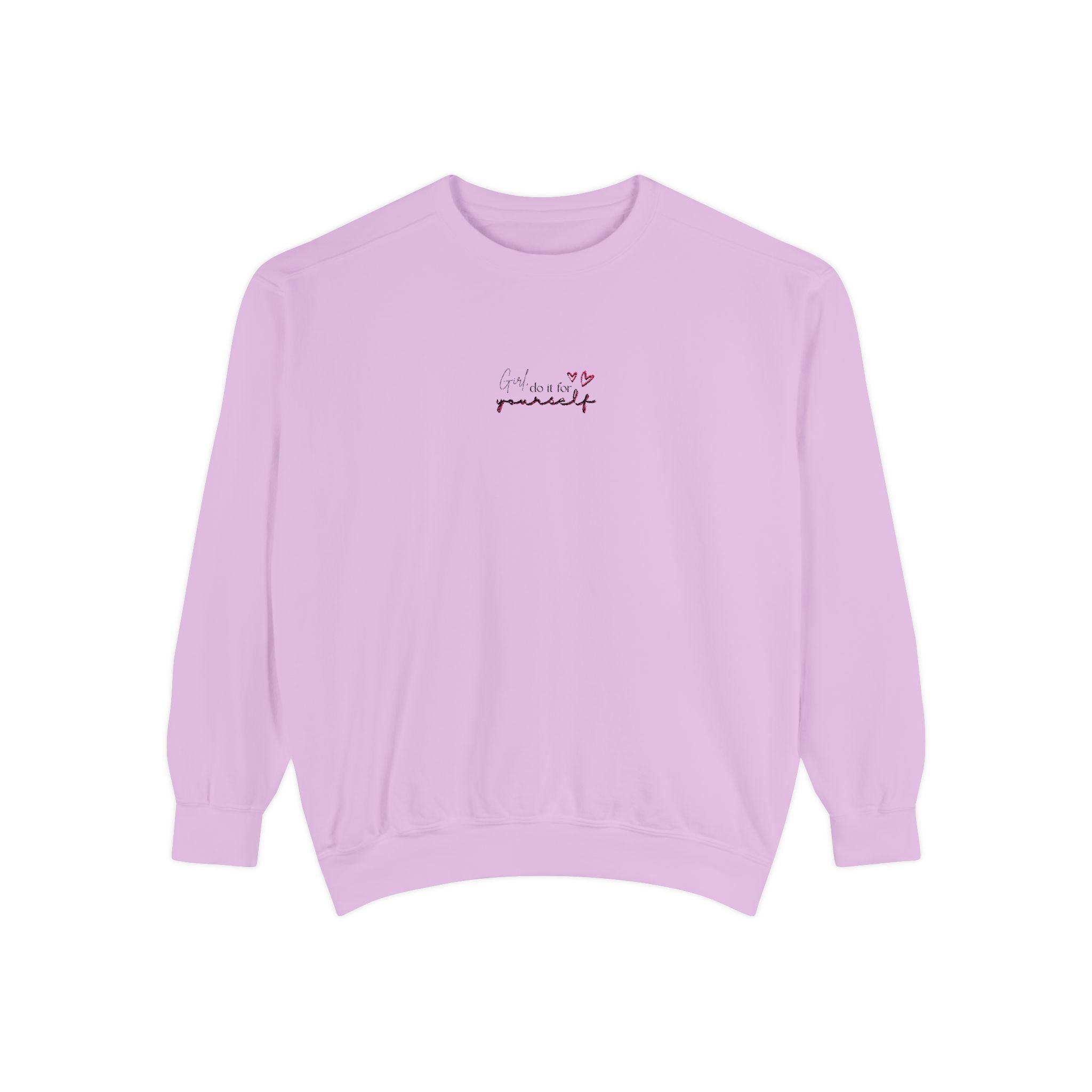 Cozy 'I'm So Proud' Embroidered Sweatshirt