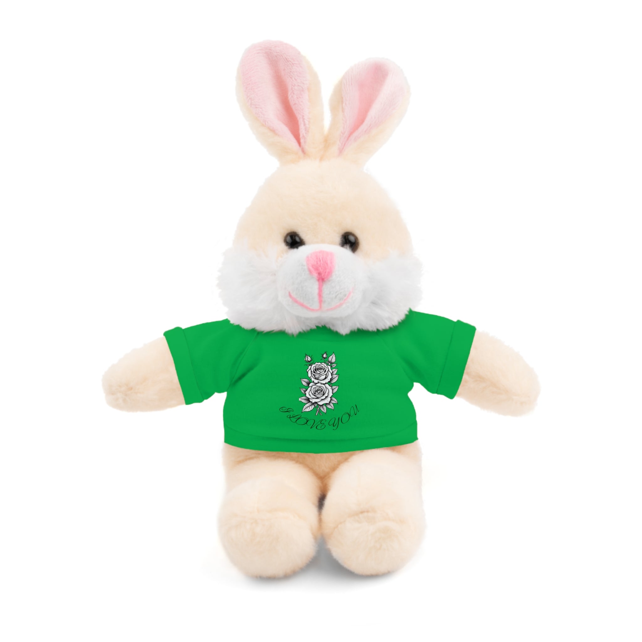 Copy of Plush Teddy Bear with 'I Love You' T‑Shirt — CUTE GIFT