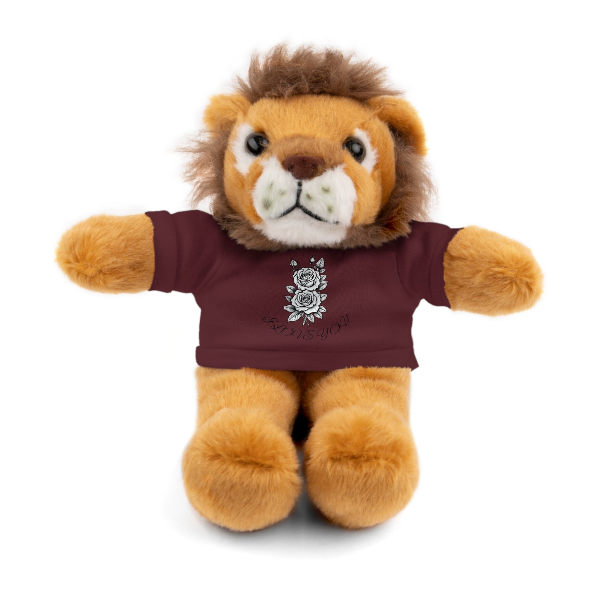 Copy of Plush Teddy Bear with 'I Love You' T‑Shirt — CUTE GIFT