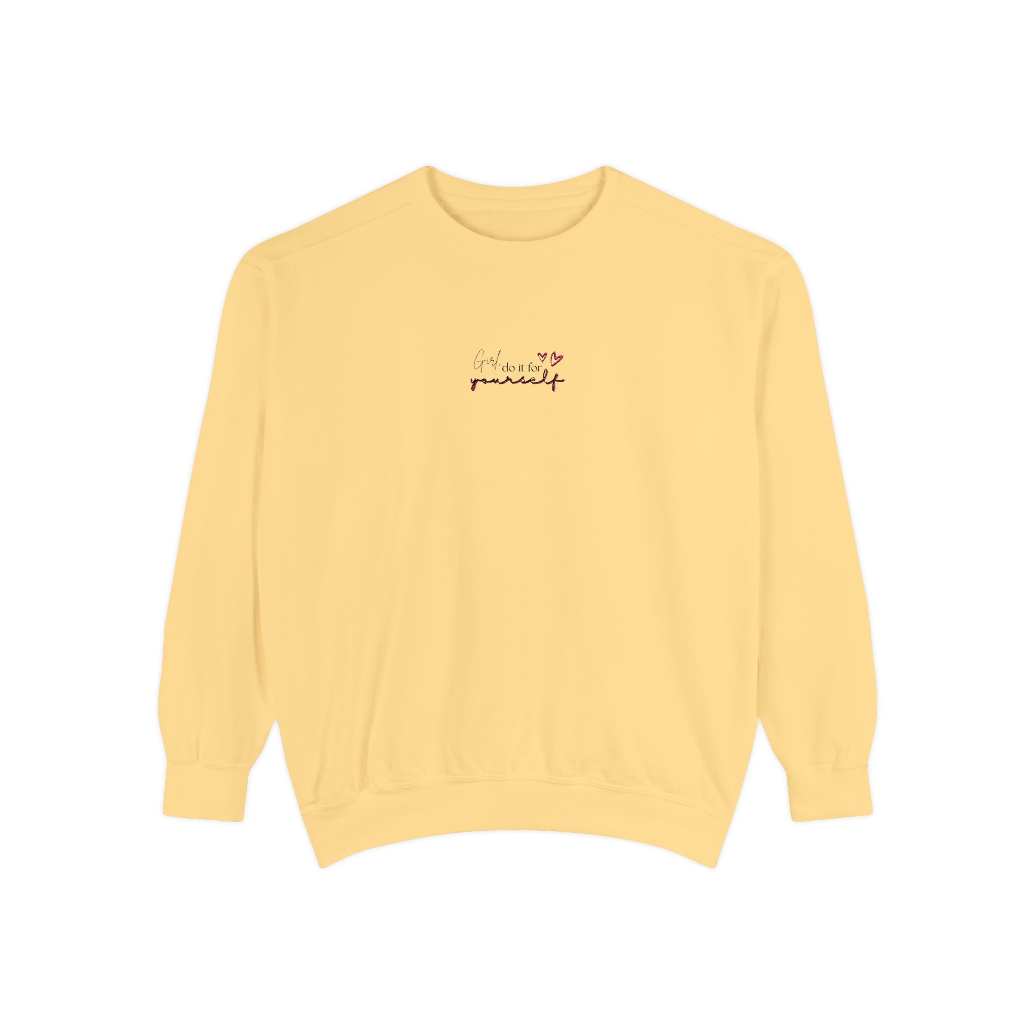 Cozy 'I'm So Proud' Embroidered Sweatshirt