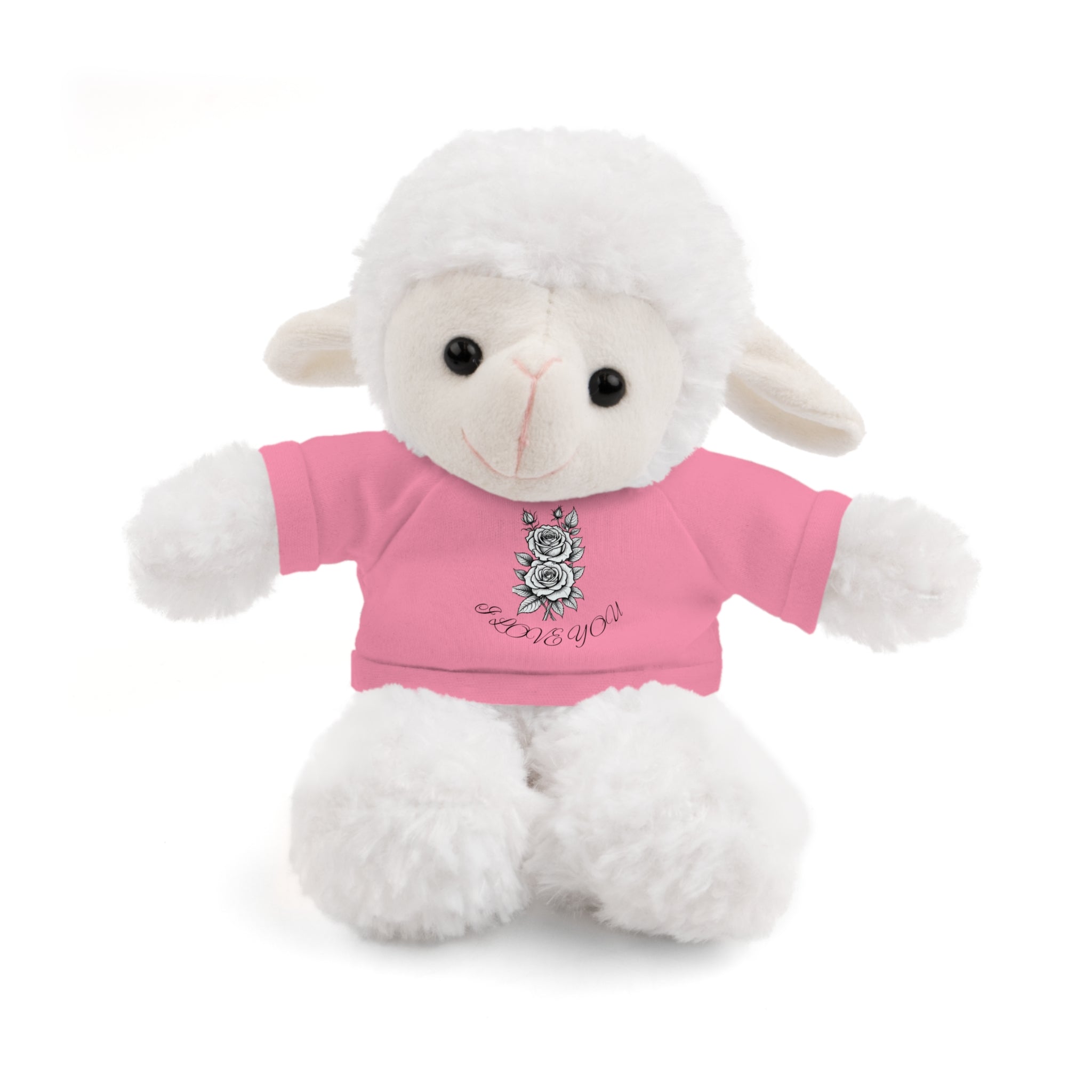 Copy of Plush Teddy Bear with 'I Love You' T‑Shirt — CUTE GIFT