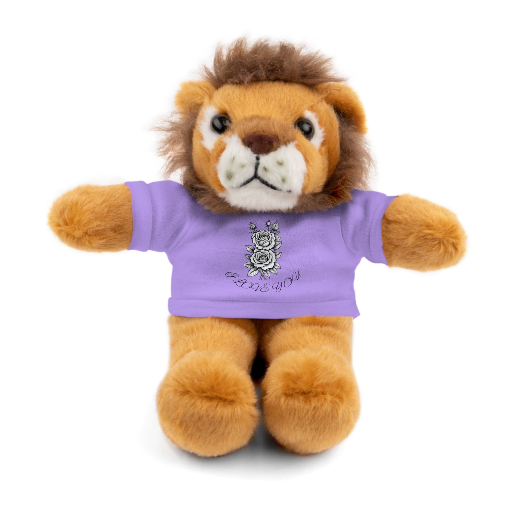 Copy of Plush Teddy Bear with 'I Love You' T‑Shirt — CUTE GIFT