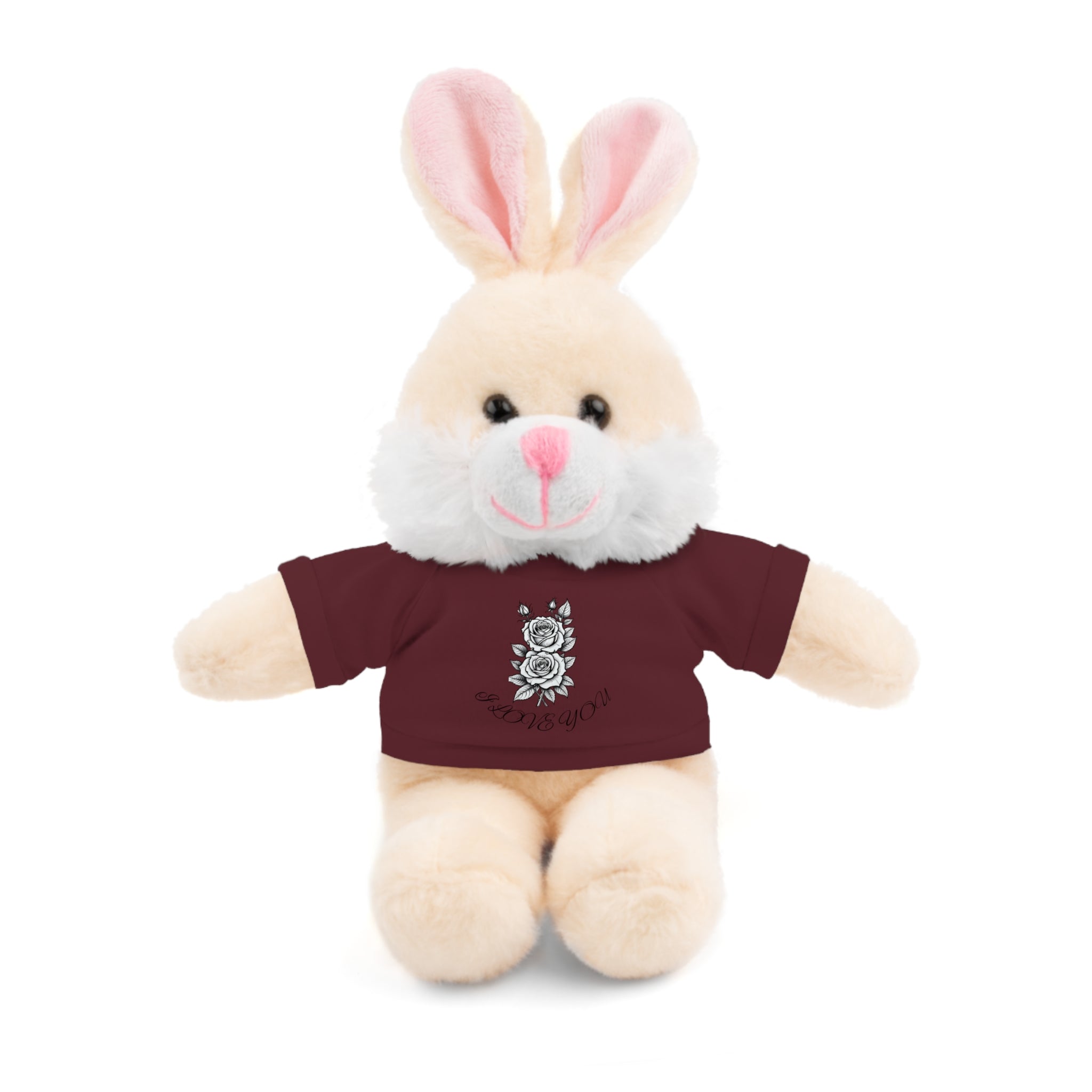 Copy of Plush Teddy Bear with 'I Love You' T‑Shirt — CUTE GIFT