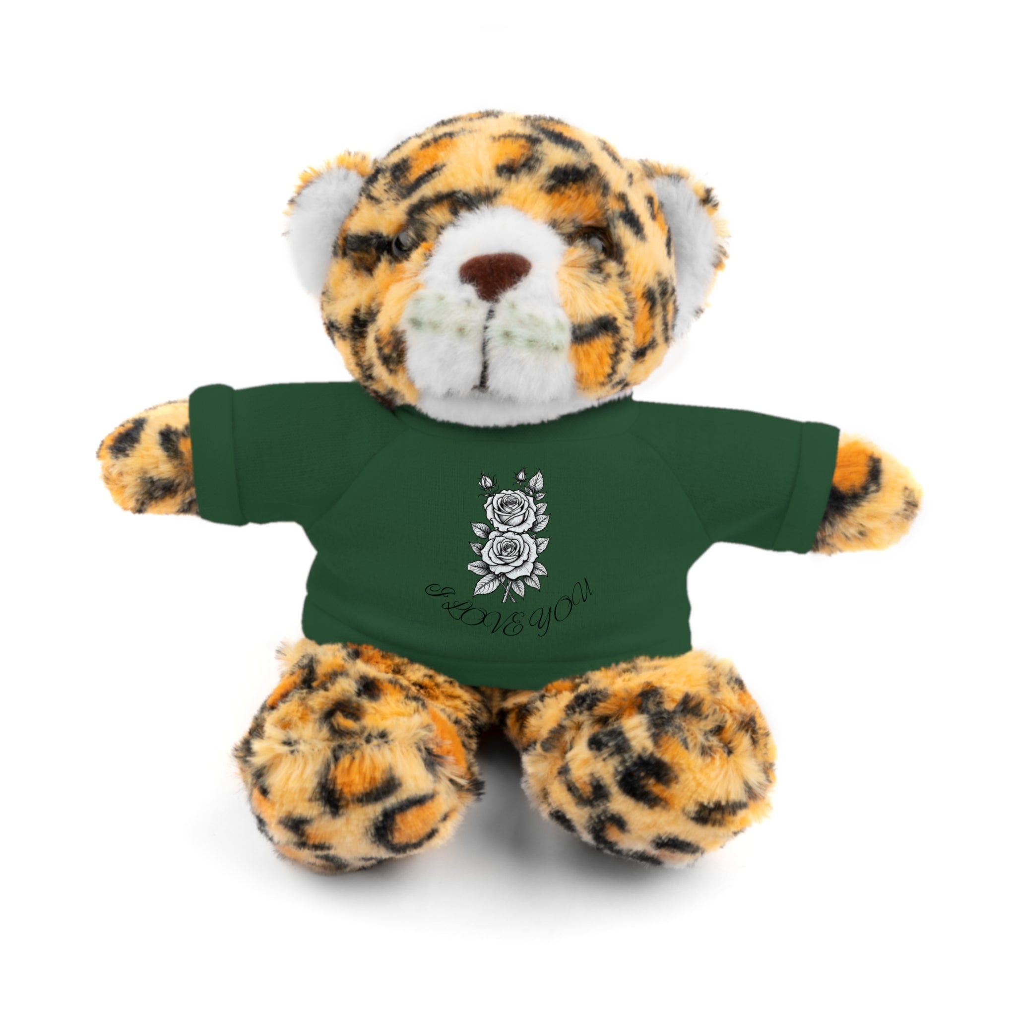 Copy of Plush Teddy Bear with 'I Love You' T‑Shirt — CUTE GIFT
