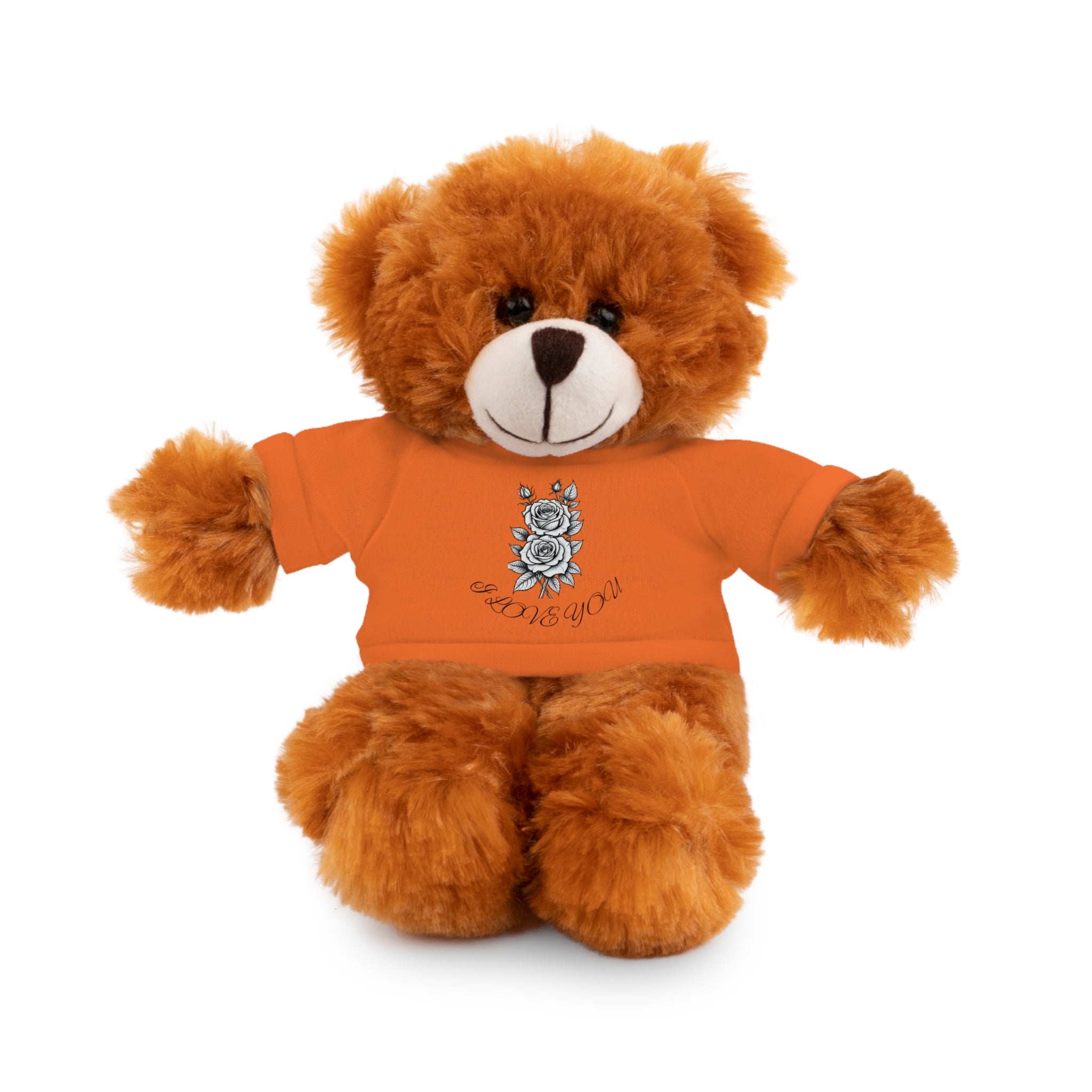 Copy of Plush Teddy Bear with 'I Love You' T‑Shirt — CUTE GIFT
