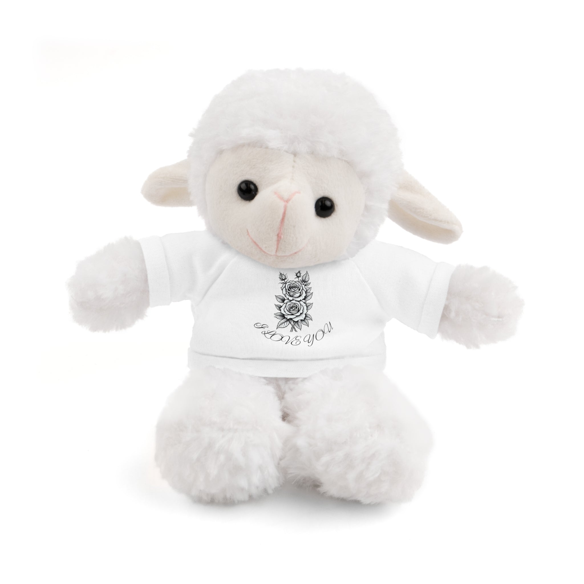 Copy of Plush Teddy Bear with 'I Love You' T‑Shirt — CUTE GIFT