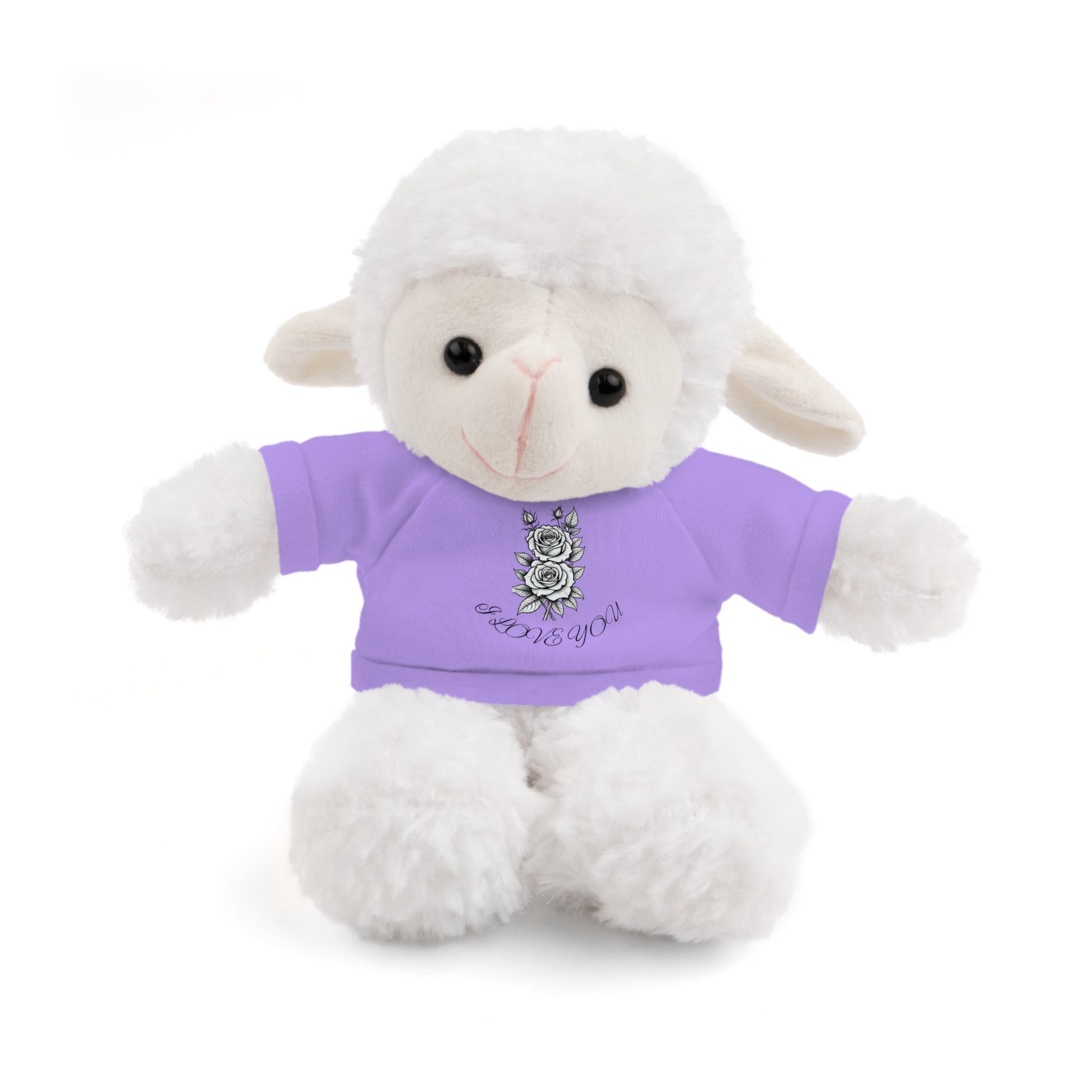 Copy of Plush Teddy Bear with 'I Love You' T‑Shirt — CUTE GIFT