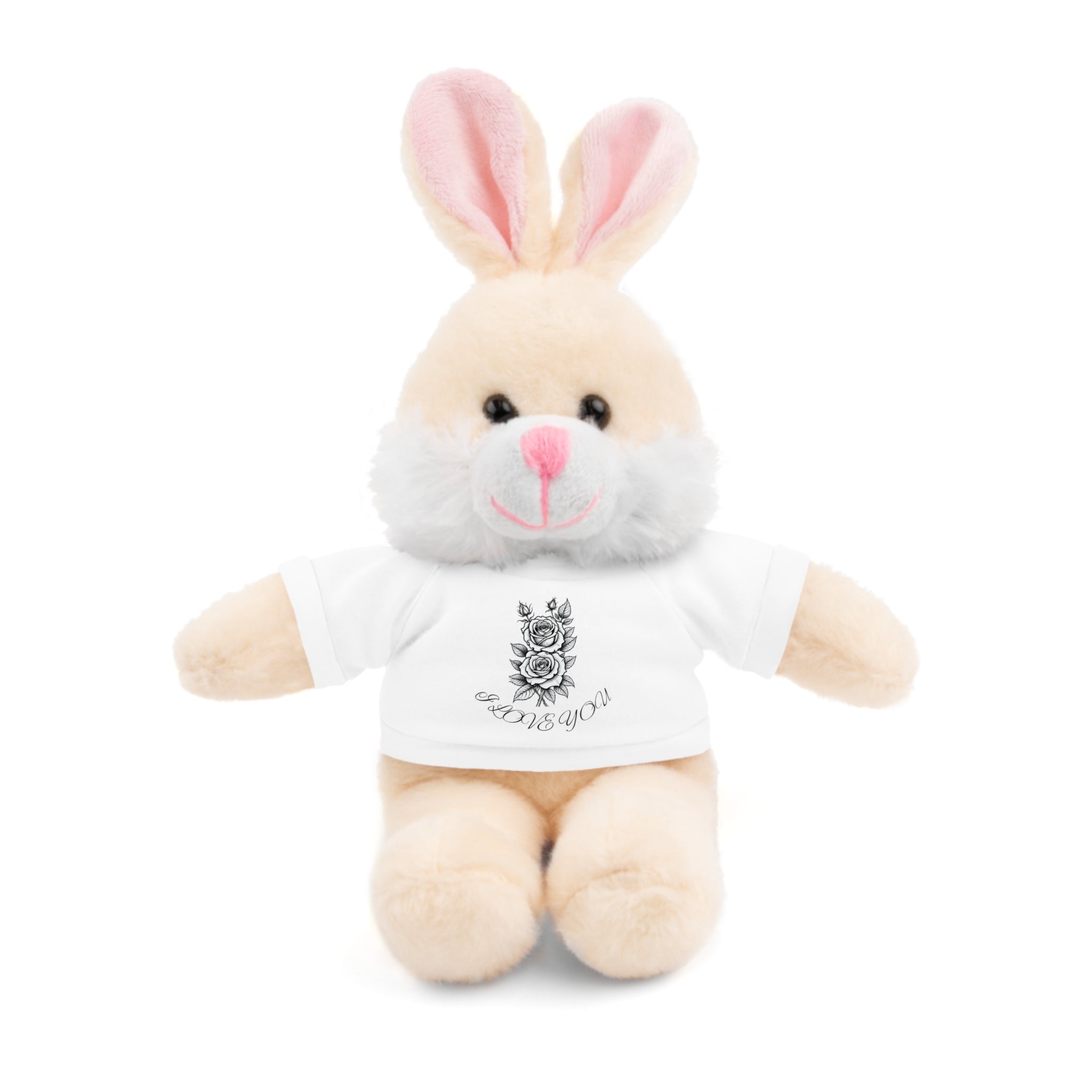 Copy of Plush Teddy Bear with 'I Love You' T‑Shirt — CUTE GIFT