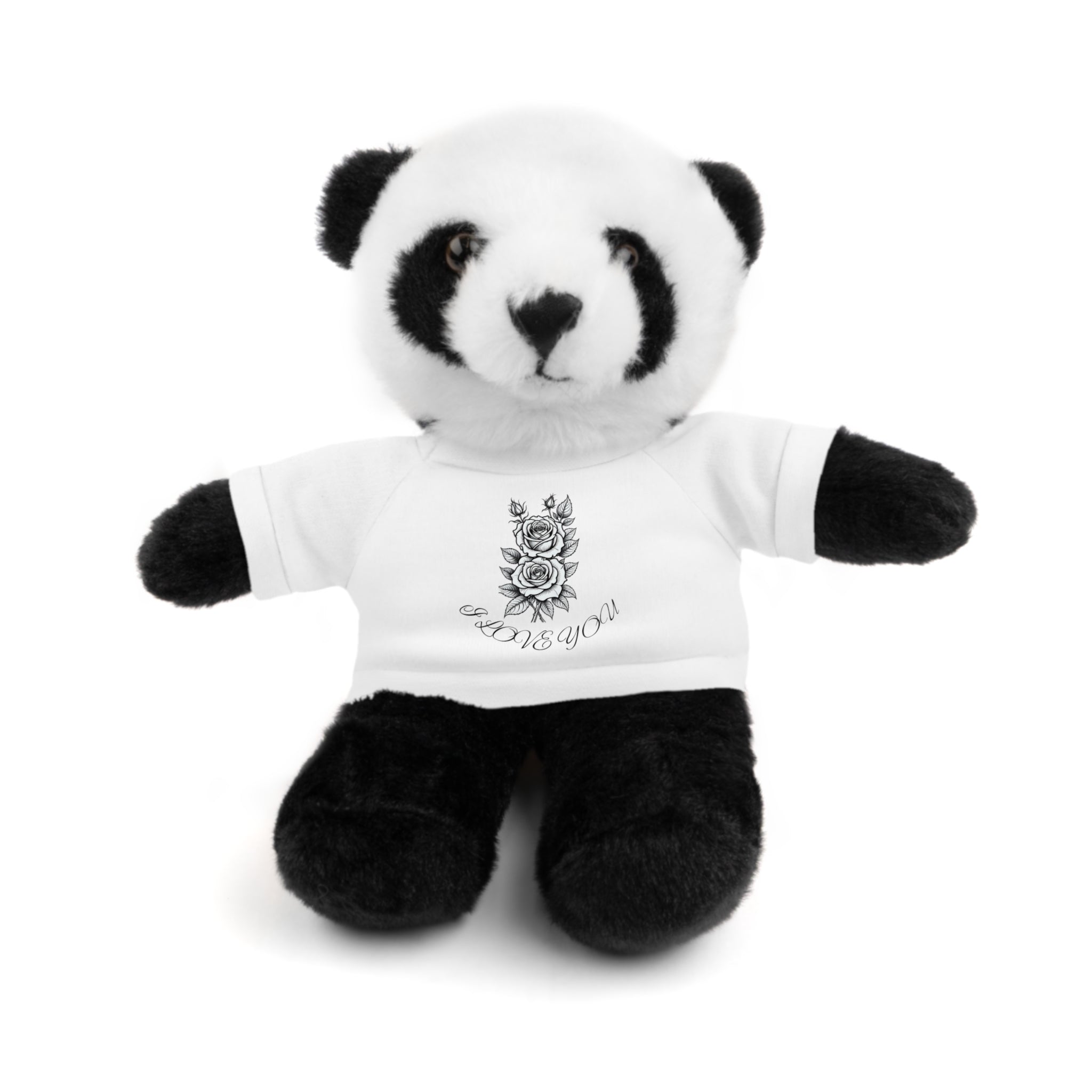 Copy of Plush Teddy Bear with 'I Love You' T‑Shirt — CUTE GIFT