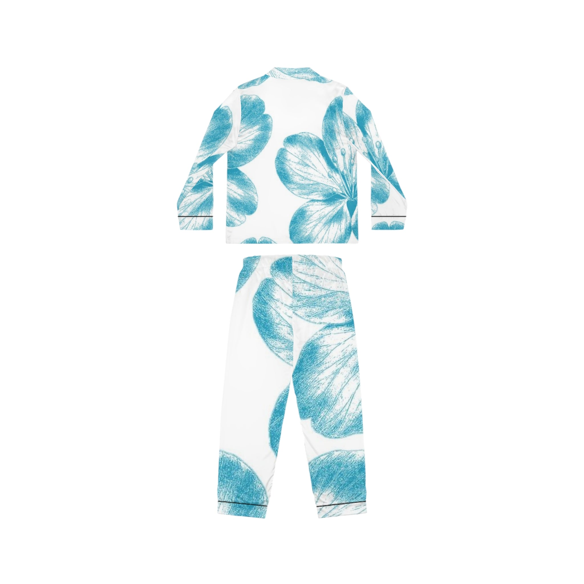 Women's Satin Pajamas (AOP)