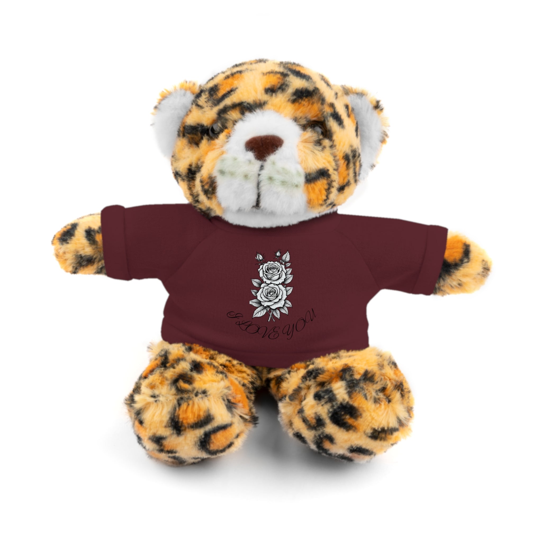 Copy of Plush Teddy Bear with 'I Love You' T‑Shirt — CUTE GIFT