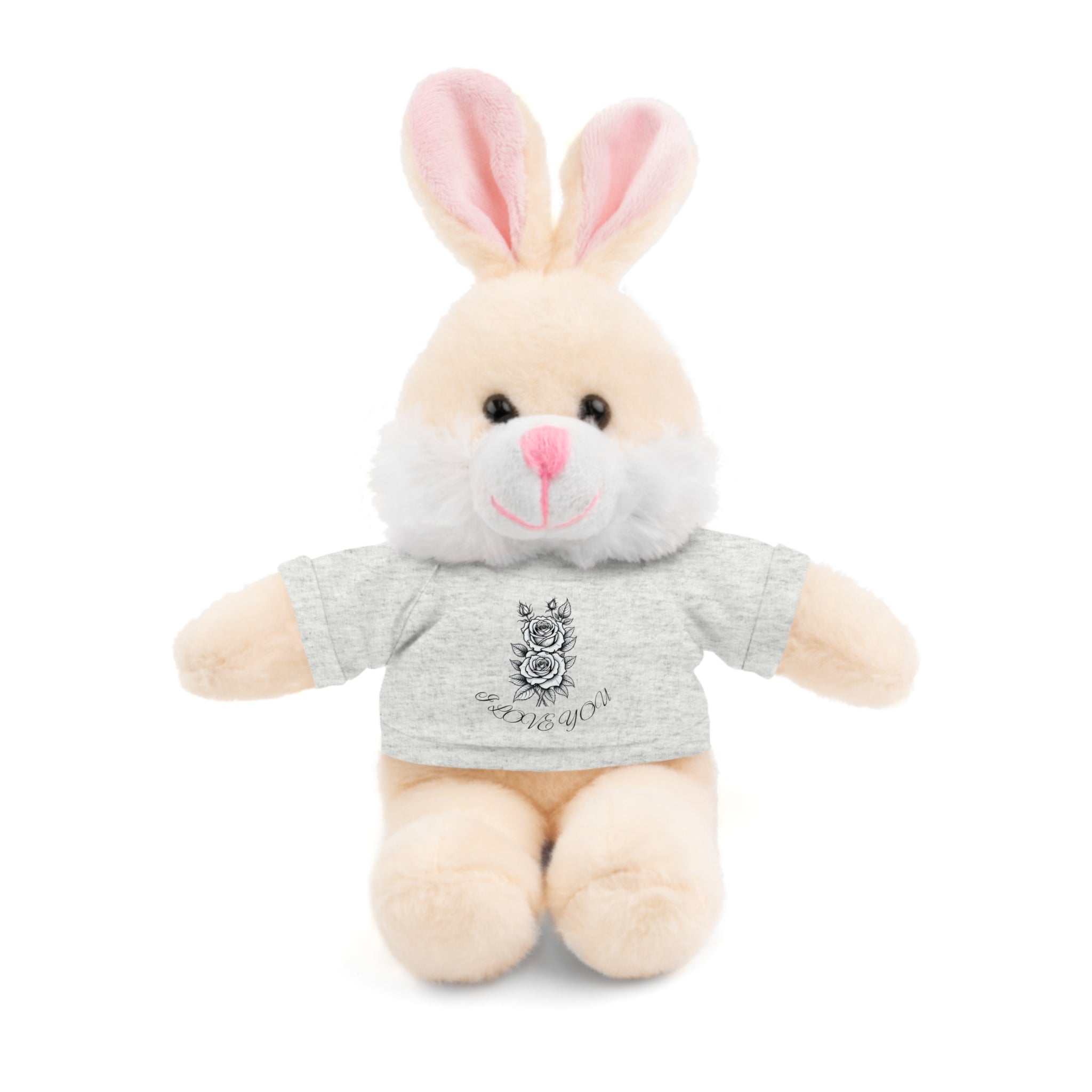 Copy of Plush Teddy Bear with 'I Love You' T‑Shirt — CUTE GIFT