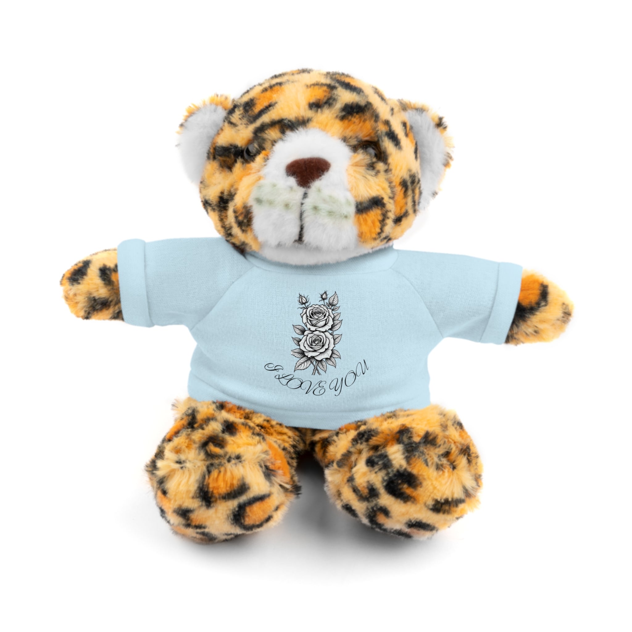 Copy of Plush Teddy Bear with 'I Love You' T‑Shirt — CUTE GIFT