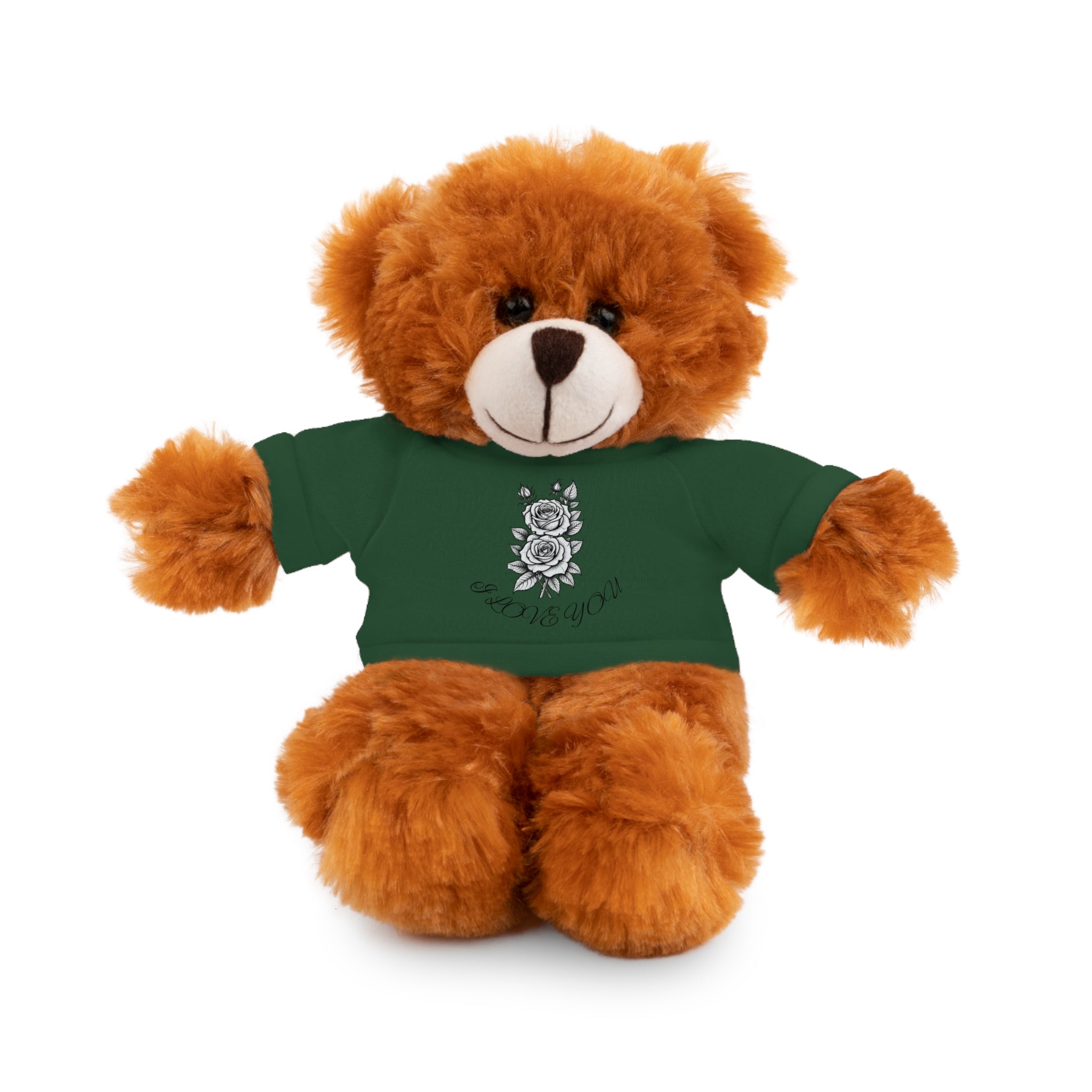 Copy of Plush Teddy Bear with 'I Love You' T‑Shirt — CUTE GIFT