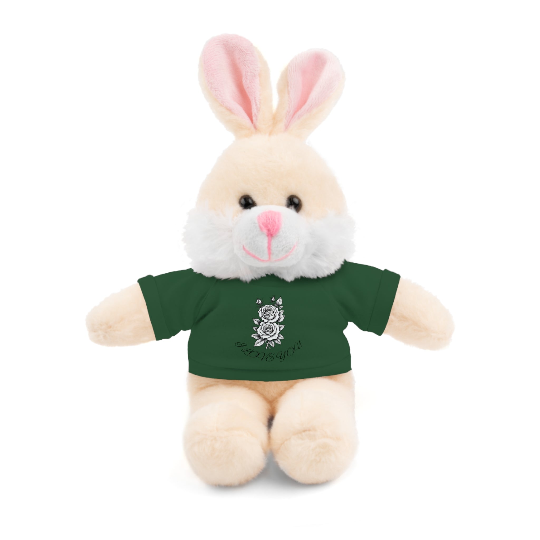 Copy of Plush Teddy Bear with 'I Love You' T‑Shirt — CUTE GIFT